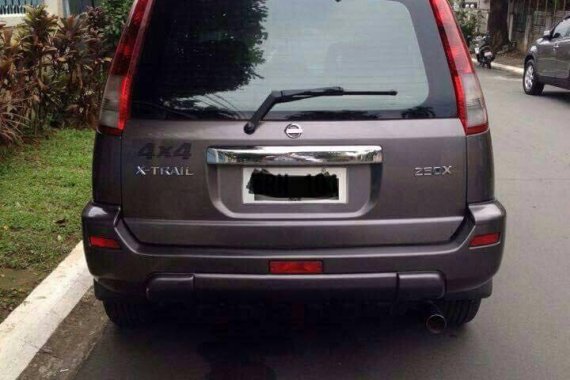 Nissan X-Trail 2006 Gasoline Automatic Grey