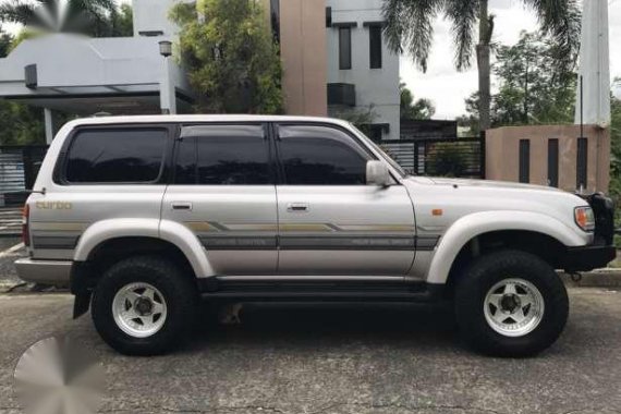 Toyota Land Cruiser 1997 Silver For Sale