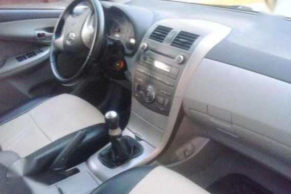 2009 Toyota Altis G Manual