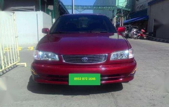 Toyota Corolla 1998 Red AT For Sale