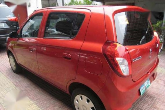 2013 Suzuki Alto Red AT For Sale