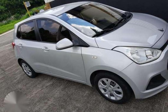 Hyundai Grand i10 2014 Silver AT