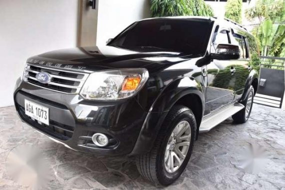 2014 Ford Everest Limited 4x2 Black 