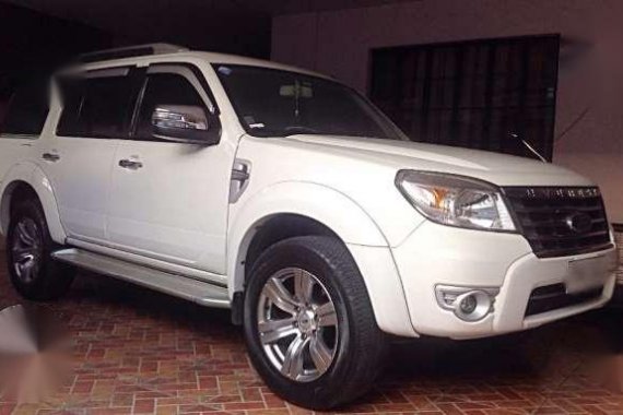 2011 Ford Everest Limited AT White