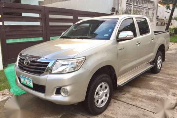 2012 Toyota Hilux E Beige MT For Sale
