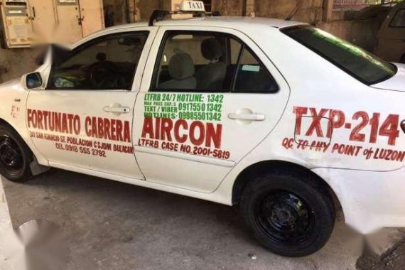 Toyota Vios Taxi with franchise