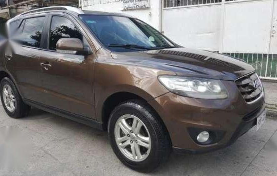 2010 Hyundai Santa Fe Brown AT