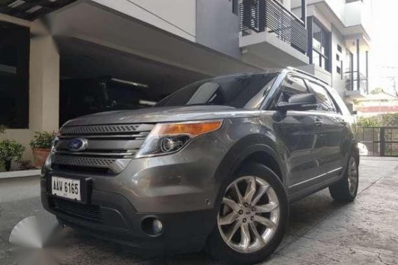 2014 Ford Explorer V6 AT Gray 