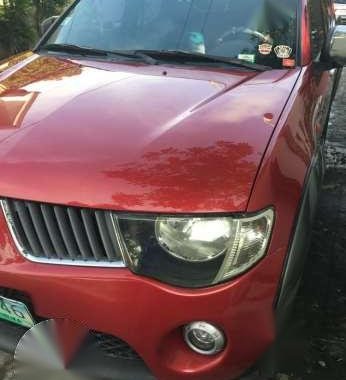 Mitsubishi Strada 2009 Red For Sale