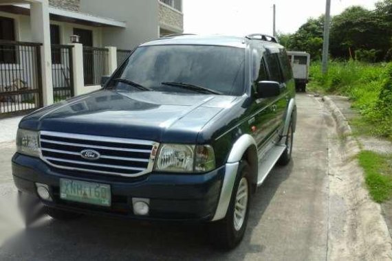 Ford everest 4x2 manual diesel