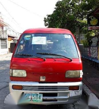 Suzuki Van  MultiCab 2007 Red MT