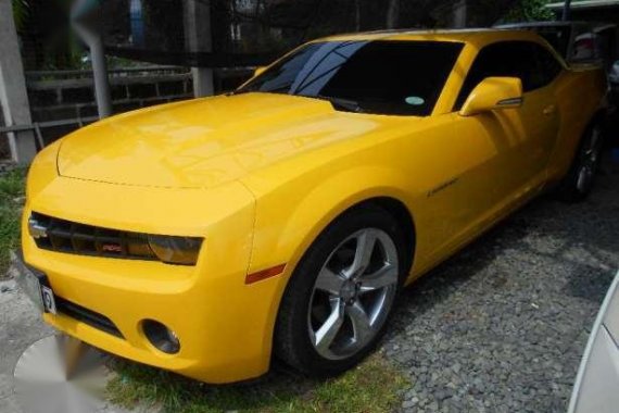 Chevrolet Camaro V6 3.6L 2012 Yellow