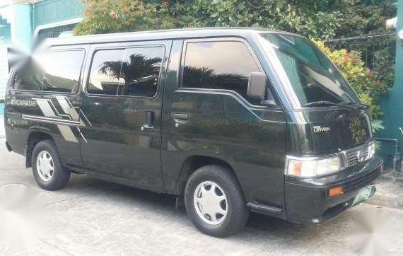 Nissan Urvan Escapade 2009 Black 