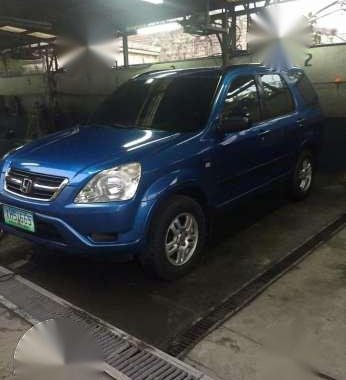 Honda CRV 2003 Blue AT For Sale