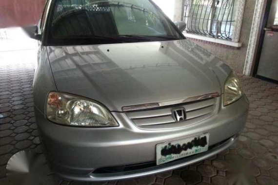 2002 Honda Civic AT Silver For Sale