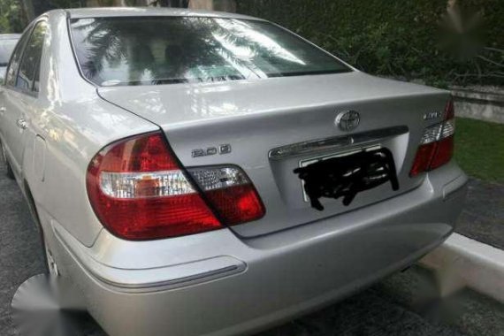 Toyota Camry G 2004 Silver For Sale