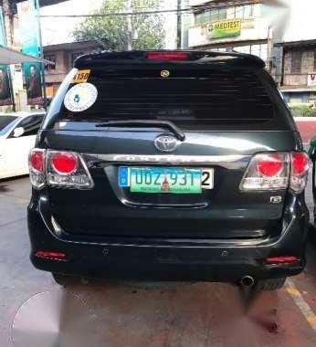 Toyota Fortuner 2013 Black AT For Sale