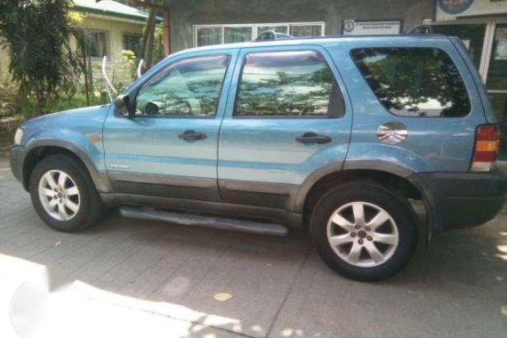 Ford Escape Xls Manual Blue For Sale