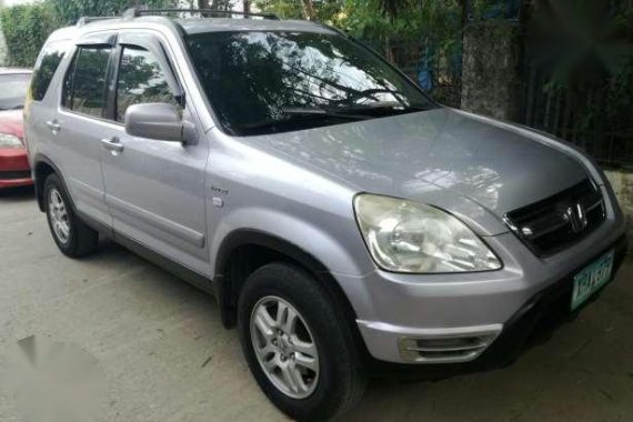 Honda Crv Gen2 Manual 2003 Silver