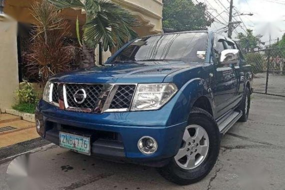 2008 Nissan Navara LE AT Blue 