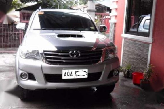 Toyota Hilux G 2015 Silver For Sale