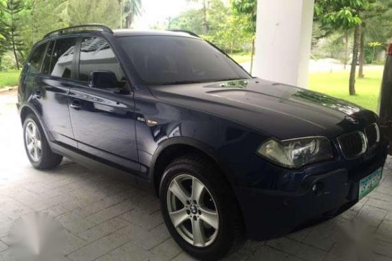 2006 BMW X3 2.5l AT Blue For Sale