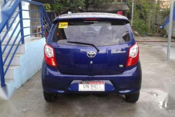 Toyota Wigo G 2017 Blue For Sale