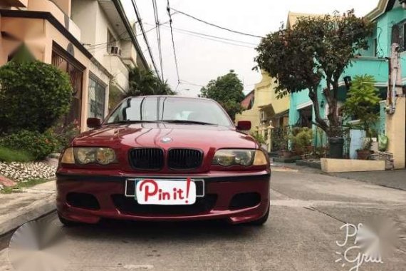 BMW 318i 1999 E46 MT Red For Sale