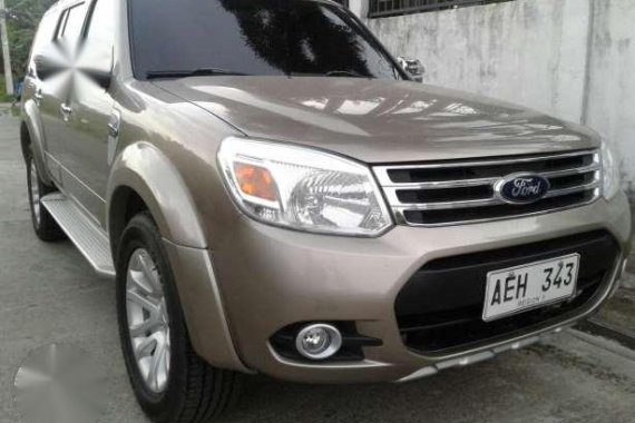 Ford Everest 4x4 Limited 2014 Beige 