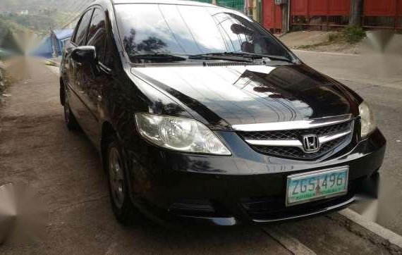 Honda City 2007 Manual Black 