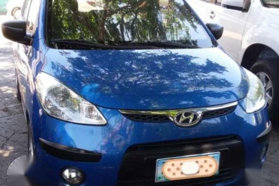 Hyundai i10 2008 Blue MT For Sale