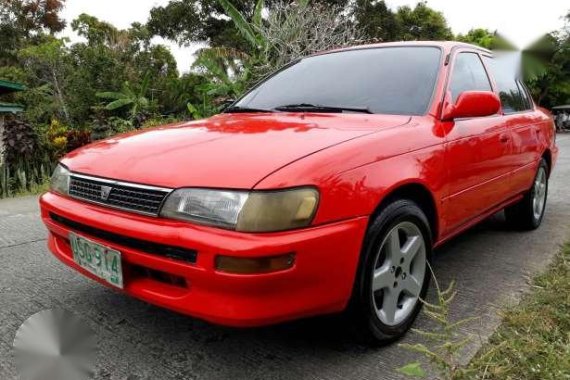 Toyota Corolla Xl Big Body 1996 Red