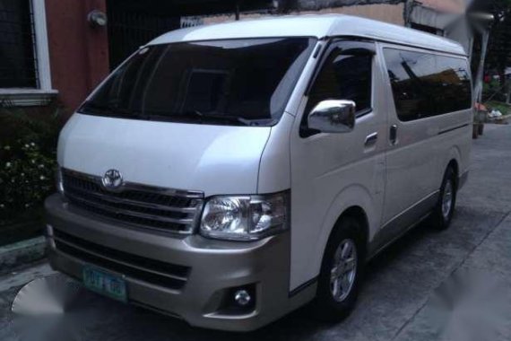 2012 Toyota Hi ace Super Grandia AT P1.185M