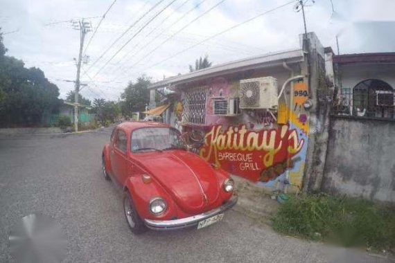 Volkswagen Super Beetle 1974 Red 