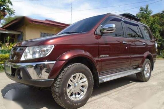 2008 Isuzu SPORTIVO 2nd Gen Red