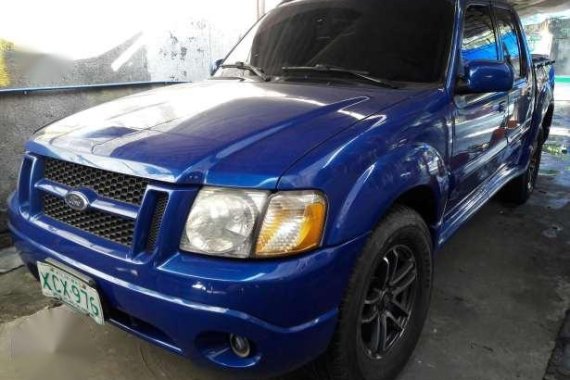 Ford Explorer Sport Trak 2002 Blue