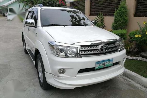 Toyota Fortuner G 2009 Model Low Mileage