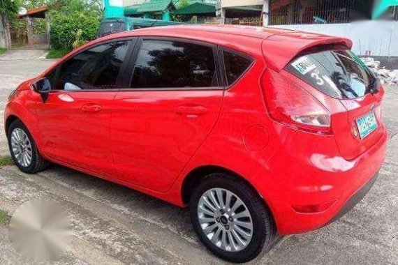 Ford Fiesta Automatic 2011 Red For Sale