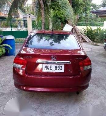 Honda City 2011 Red AT For Sale