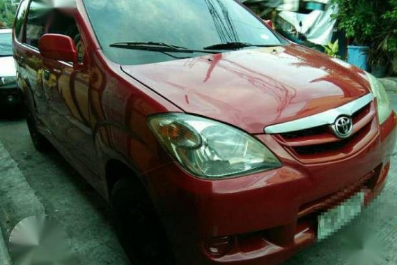 Toyota Avanza J 2008 Red MT For Sale