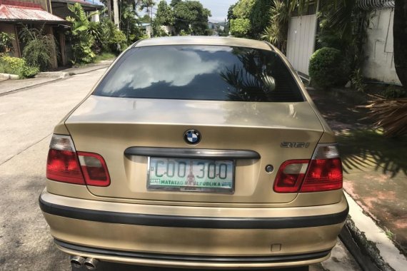 Bmw 316i 2003 Gasoline Manual Gold