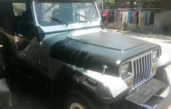 Jeep Wrangler Silver MT For Sale