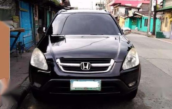 2002 Honda CRV Black AT For Sale