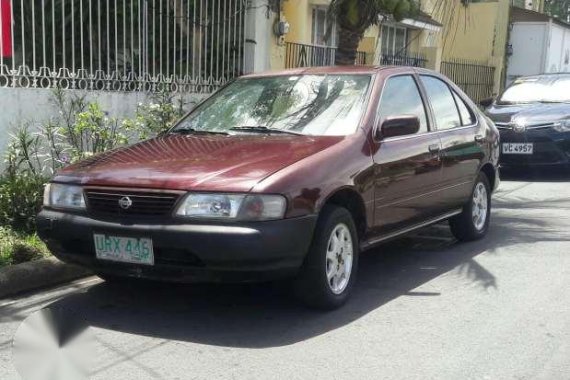1997 Nissan Sentra EX Saloon Red 