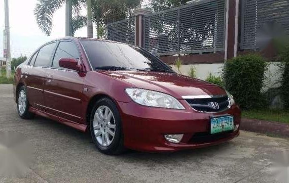 Honda Civic VTIS 2005 Red For Sale