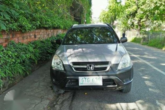 2004 Honda CRV 4x2 AT Silver For Sale