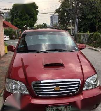 Kia Sedona RS 2002 AT Red For Sale
