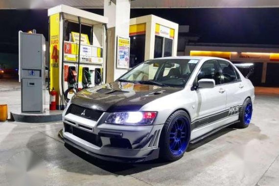 Mitsubishi Evolution 7 Silver For Sale