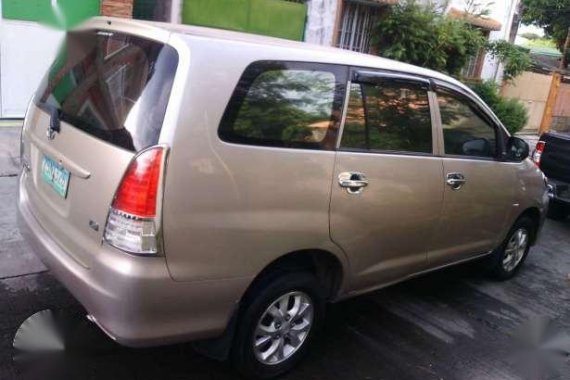 2009 Toyota Innova E Gas Silver For Sale