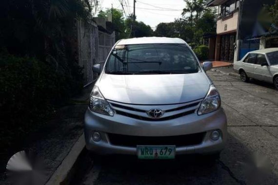 Toyota Avanza E 2014 Silver For Sale